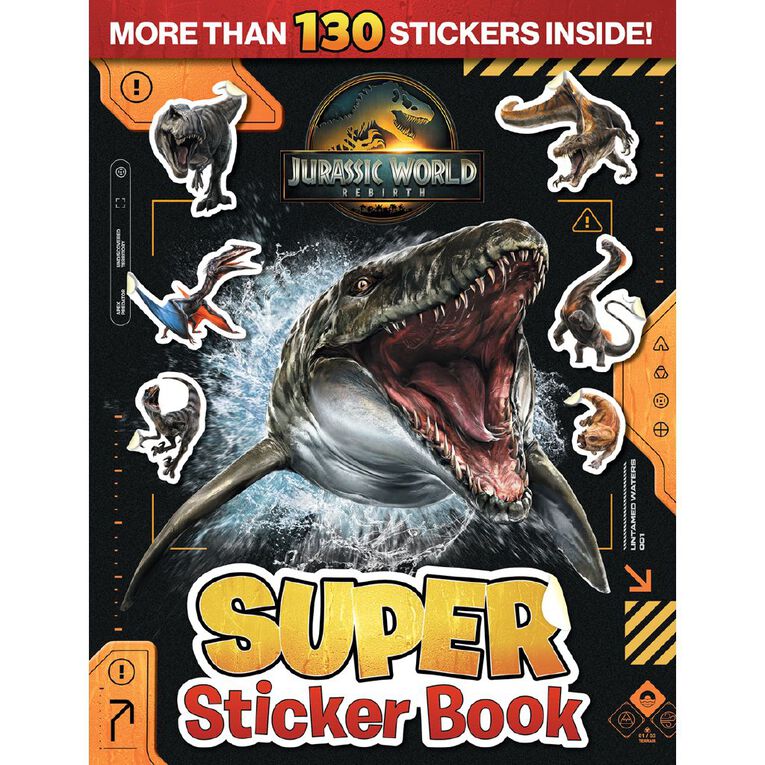 Jurassic World Rebirth: Super Sticker Book, , hi-res