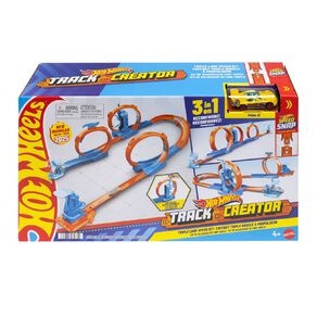 Hot Wheels Track Creator Triple Loop Frenzy Trackset