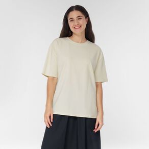 H&H Women's Short Sleeve Soft Scuba Crew