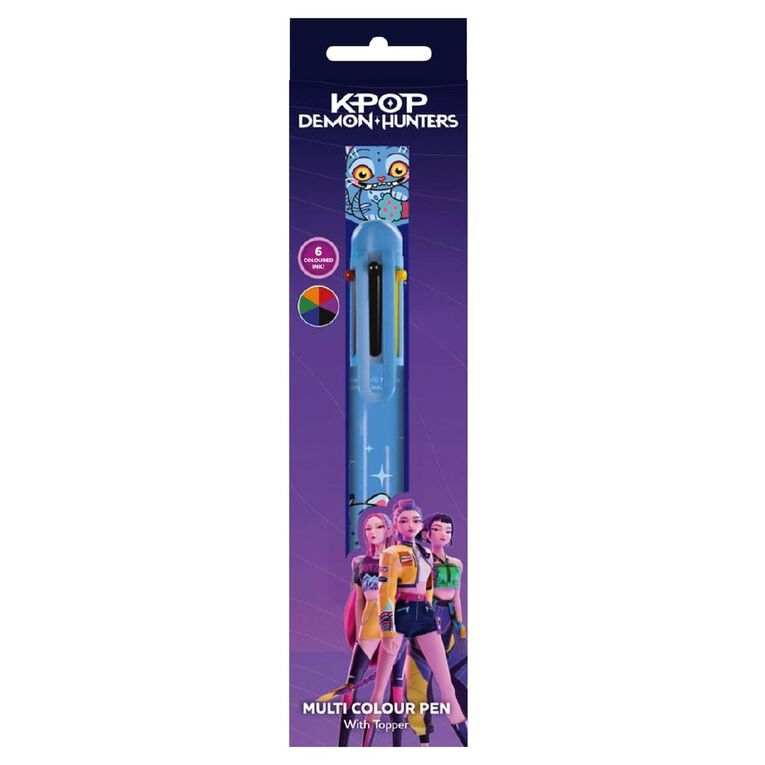KPop Demon Hunters Derpy Multi-Colour Pen, , hi-res