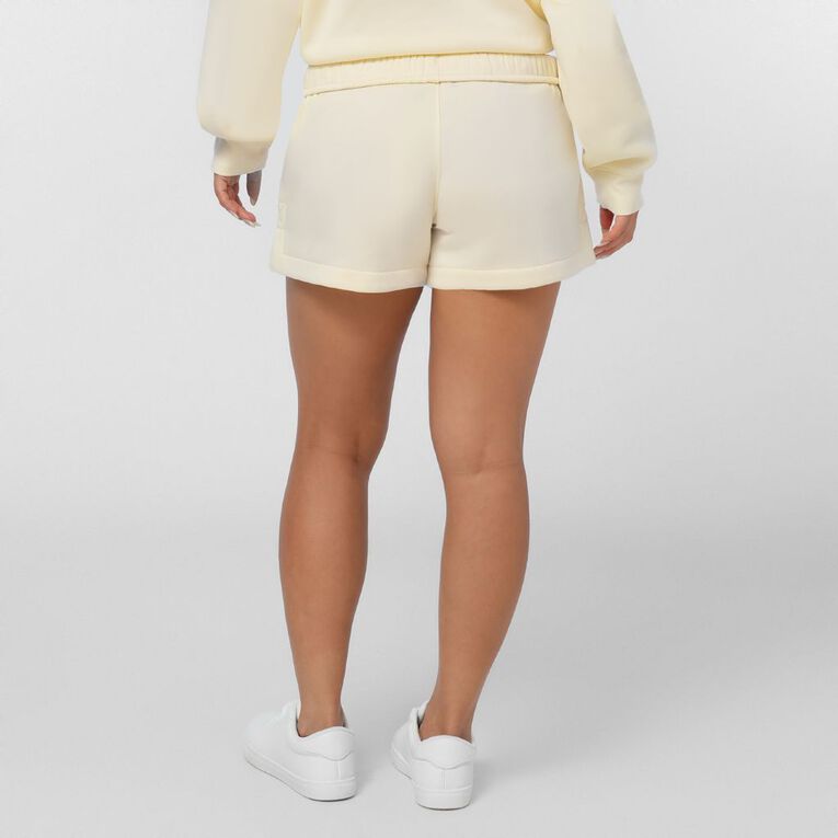 Garage Women's Fresh Fleece Short, Yellow Light, hi-res