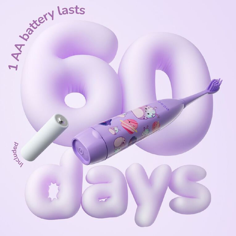 Ordo Sonic Kids' Battery Toothbrush Squishmallows Daxxon, , hi-res