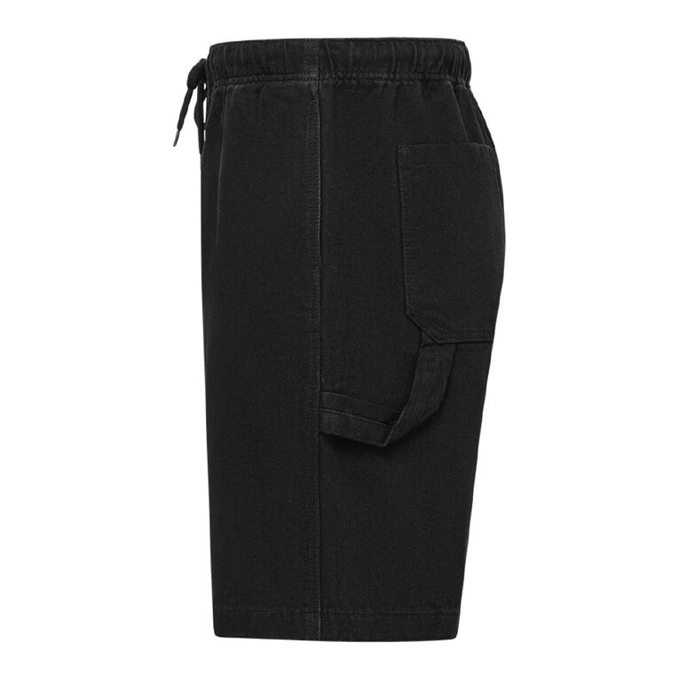 Garage Men's Carpenter Shorts, Black, hi-res