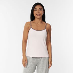 H&H Women's Lounge Peached Jersey Cami Top