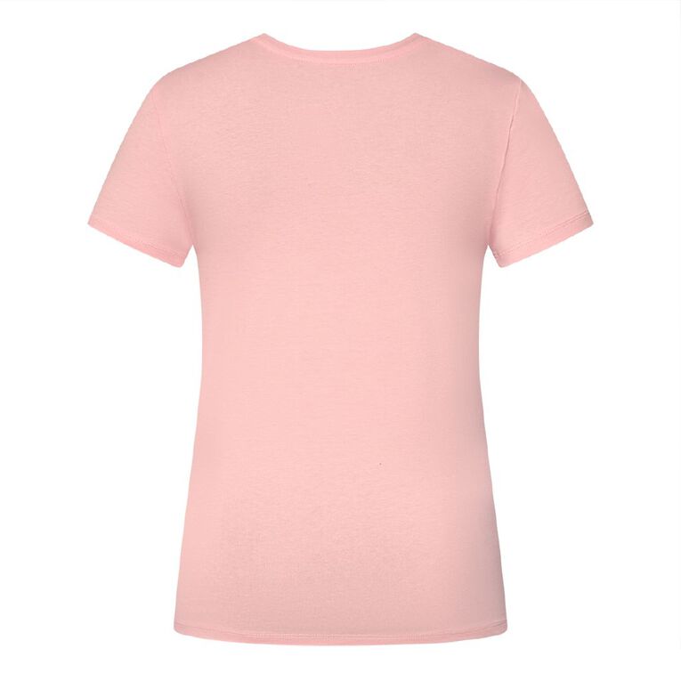 H&H Women's Stretch Scoop Neck Tee, Pink Light, hi-res