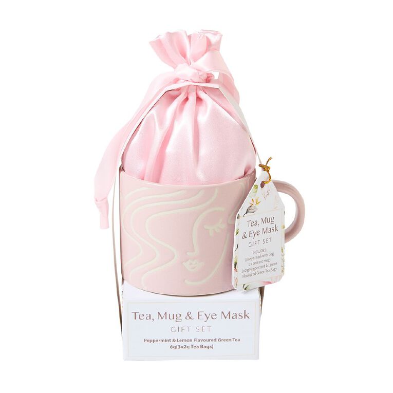 Mother's Day Tea Mask Mug Set, , hi-res