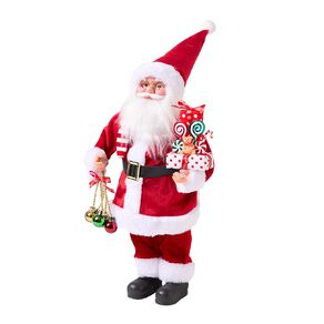 Wonderland Standing Santa Decoration 43cm
