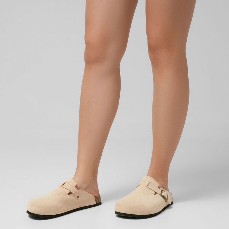 H&H Women's Kira Mule Sandals, Cream, hi-res