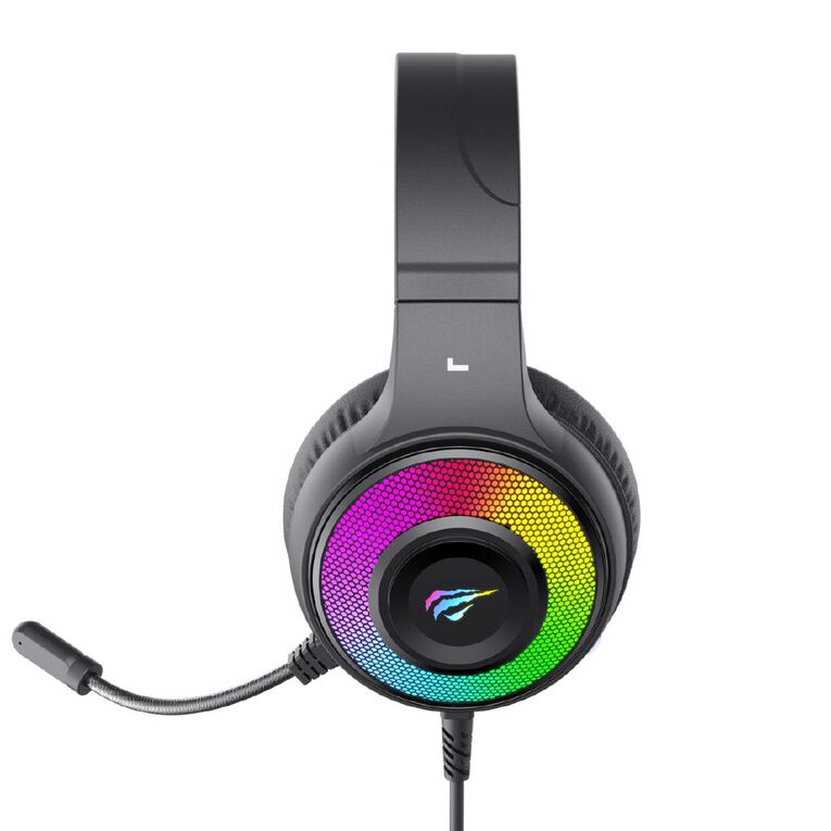 Gamenote 50mm RGB Headset Black H2042D Black/Blue, , hi-res