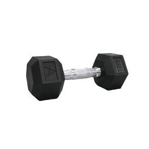 Active Intent Fitness Rubber Hex Dumbbell 7.5Kg