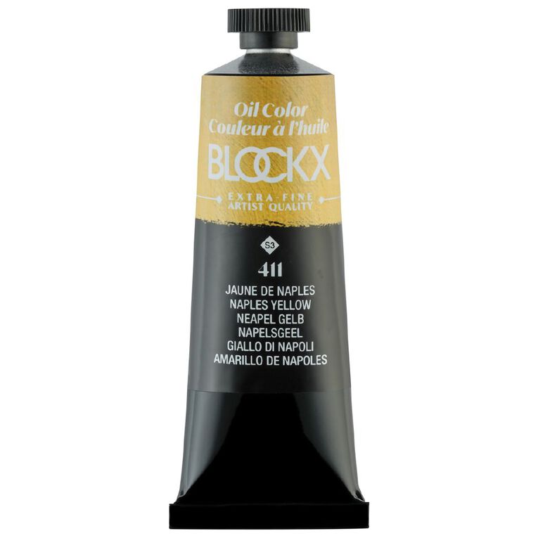 BLOCKX Oil Tube 35ml S3 411 Naples Yellow, , hi-res