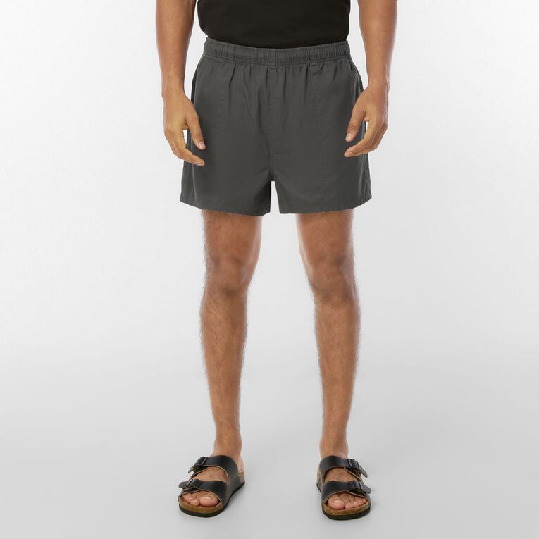 H&H Men's Rugger Shorts, Grey Dark, hi-res