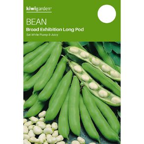 Kiwi Garden Broad Bean Exhibition Long Pod Seeds