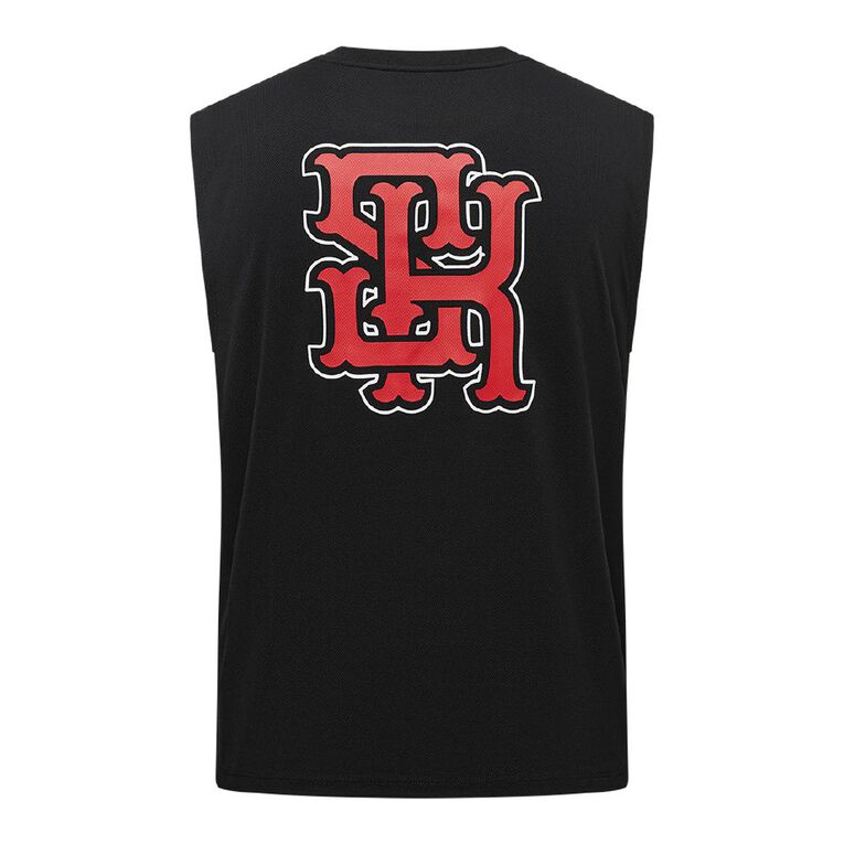 Garage Men's Sports Muscle Shirt, Black, hi-res
