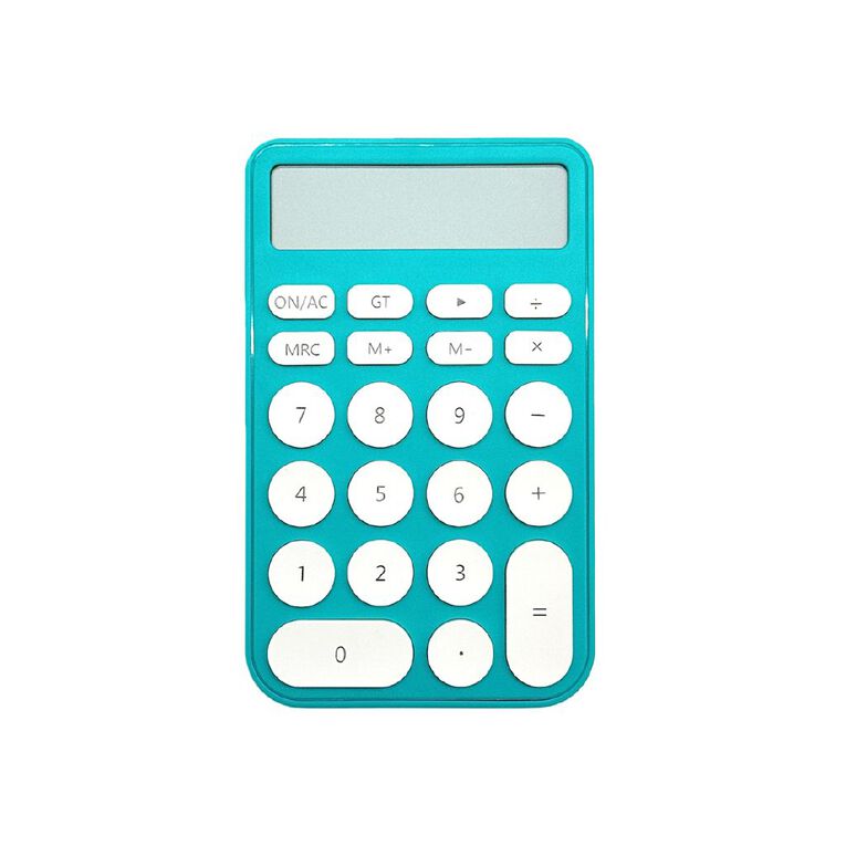 WS Pocket Calculator Teal, , hi-res