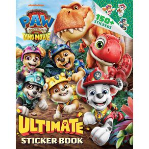 Paw Patrol: The Dino Movie Ultimate Sticker Book by Lake Press