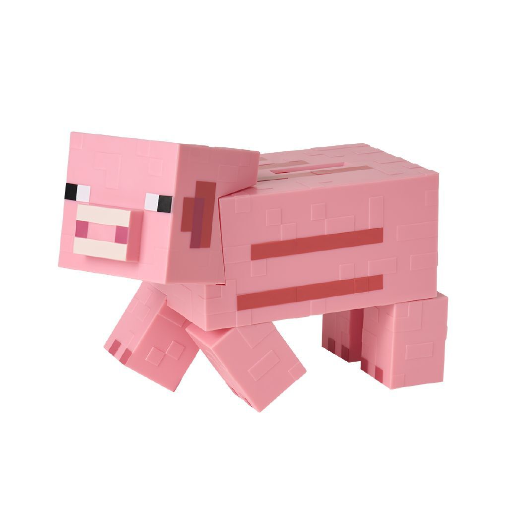 Paladone Minecraft Pig Bank 19cm-Officially Licensed Merchandise