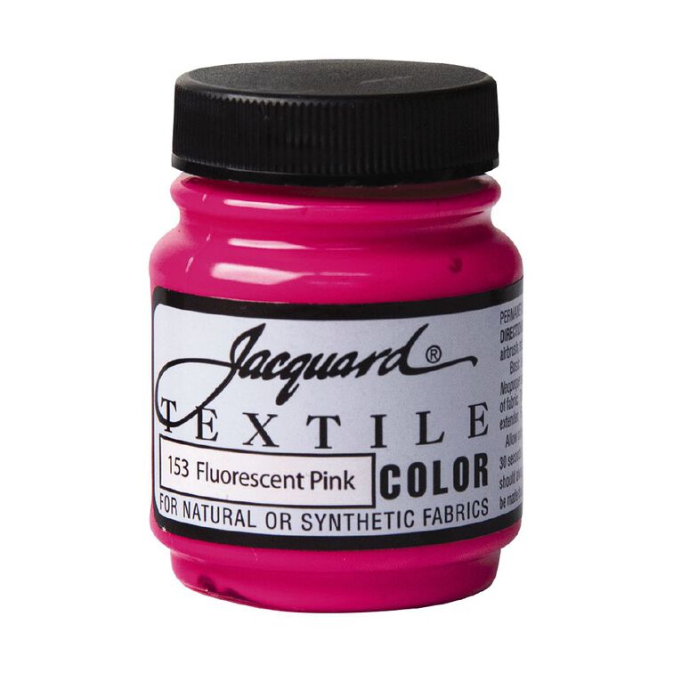 Jacquard Textile Colours 66.54ml Fluorescent Pink, , hi-res