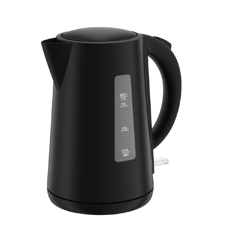 Living & Co Kettle 1.7L Matte Black, , hi-res