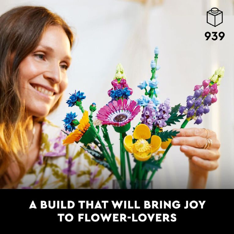 LEGO Icons Wild Flower Bouquet 10313, , hi-res