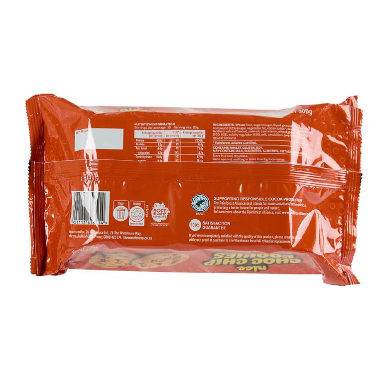 Nice Choc Chip Cookies 300g, , hi-res
