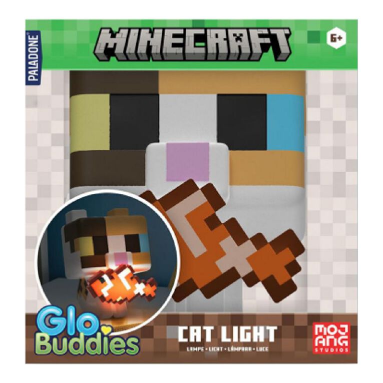 Paladone Minecraft Minecraft Cat GloBuddies Light, , hi-res