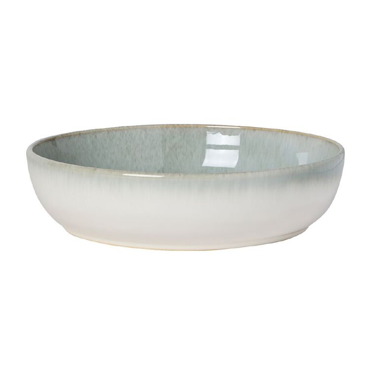 Living & Co Kai Glazed Pasta Bowl Green, , hi-res