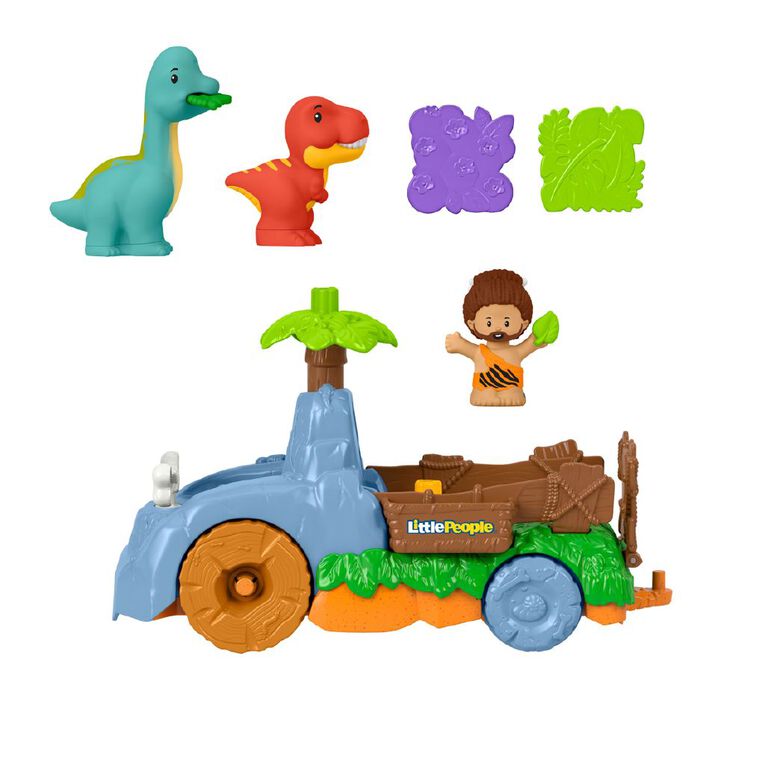 Fisher-Price Little People Dinos Rumble Truck, , hi-res