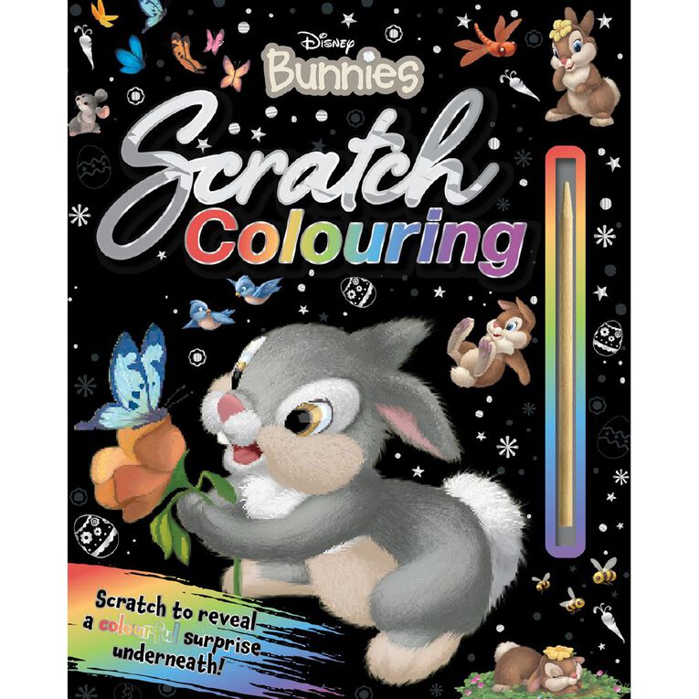Disney Bunnies: Scratch Colouring, , hi-res