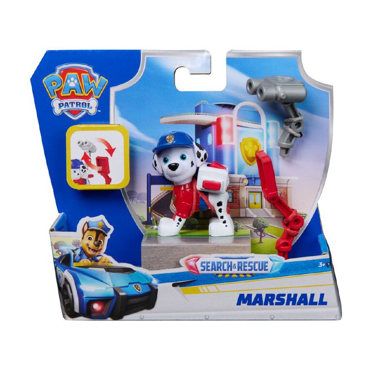 Paw Patrol Search & Rescue Action Pup Figure Assorted, , hi-res