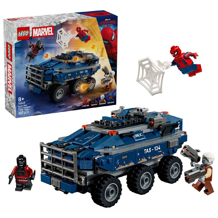 LEGO Marvel Super Heroes Spiderman Prison Transport 76349, , hi-res