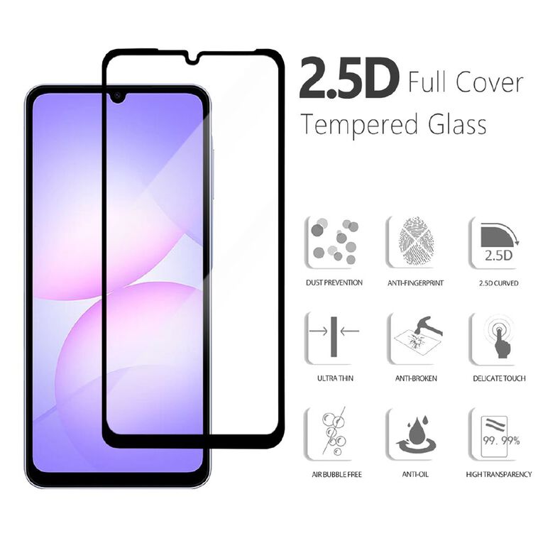 INTOUCH Samsung A07 Glass Screen Protector Clear, , hi-res