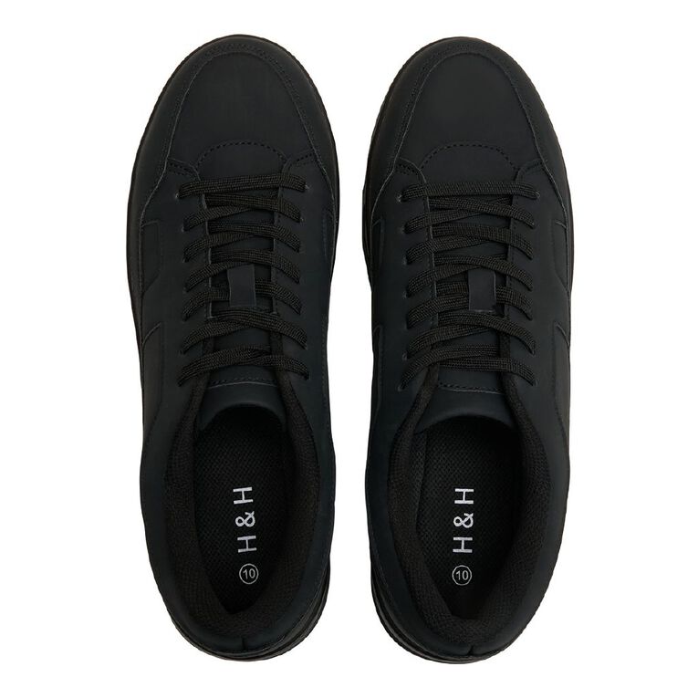H&H Men's Harris Sneakers, Black, hi-res