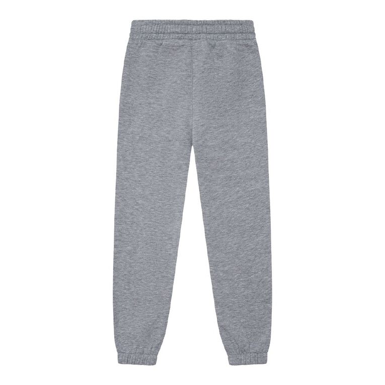 Young Original Kids' Plain Trackpants, Grey Marle, hi-res