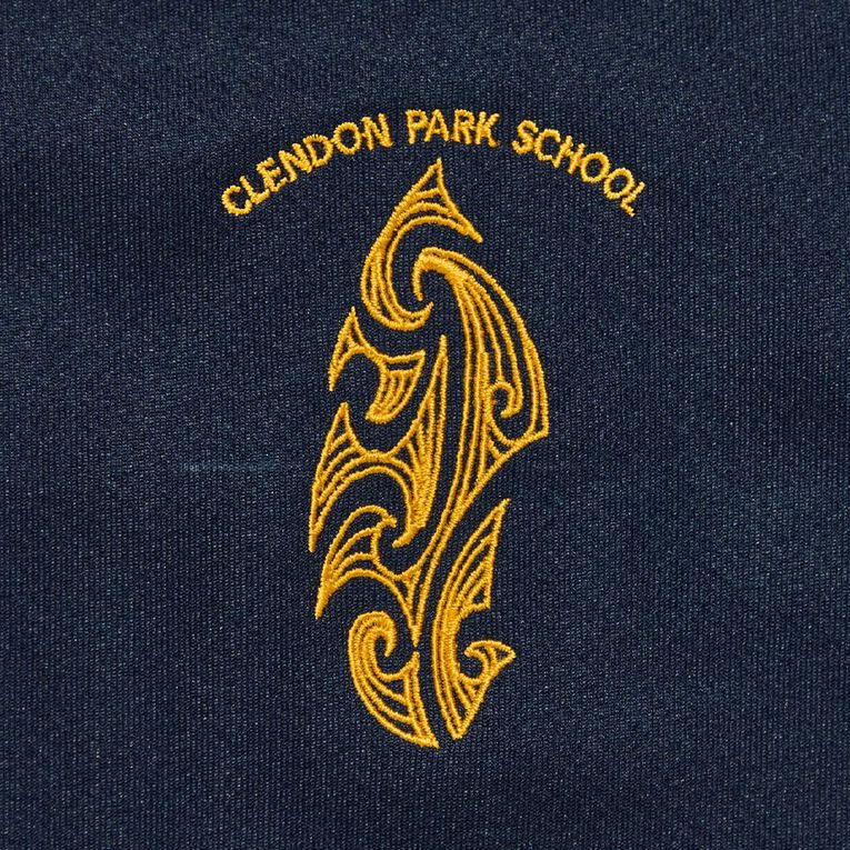 Schooltex Clendon Park School Short Sleeve Polo