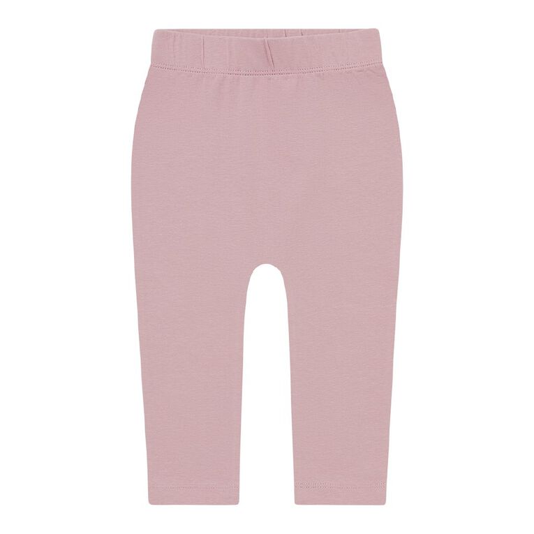 Young Original Babies' Printed Leggings 3 Pack, Pink Light, hi-res