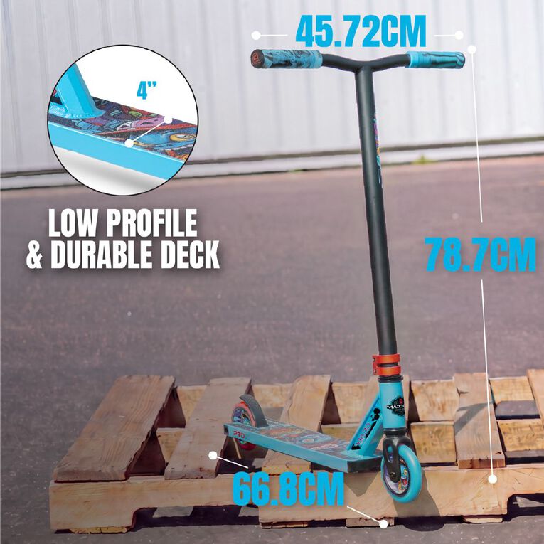 MADD Gear Whip Pro-X Scooter Rebel Squid Blue, , hi-res