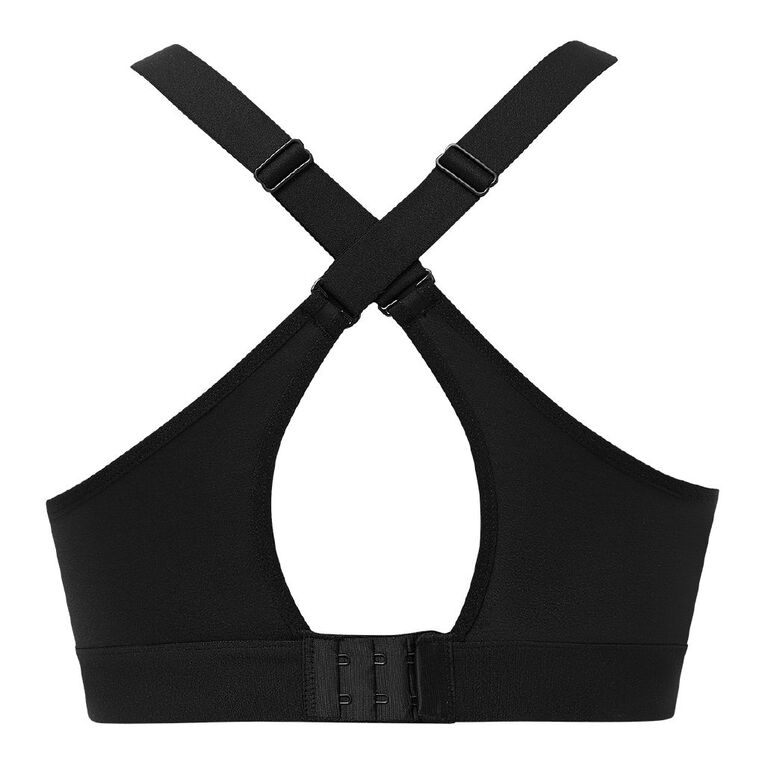 Active Intent Women's Action Sports Bra, Black, hi-res