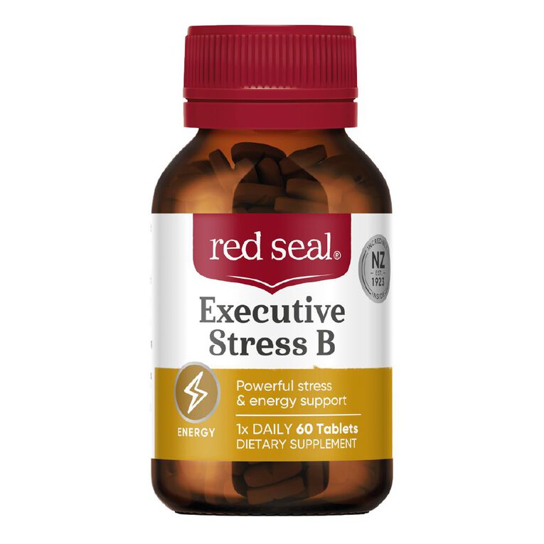 Red Seal Executive Stress B tabs 60's, , hi-res