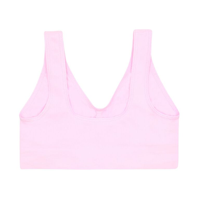 B FOR BONDS Women's Comfy Crop, Pink, hi-res