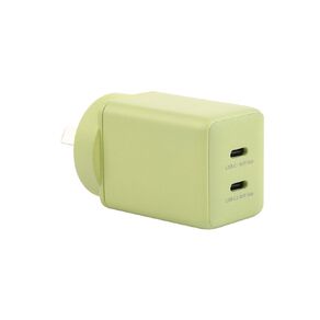 Tech.Inc PD 45W Dual USB-C Fast Charger Sage