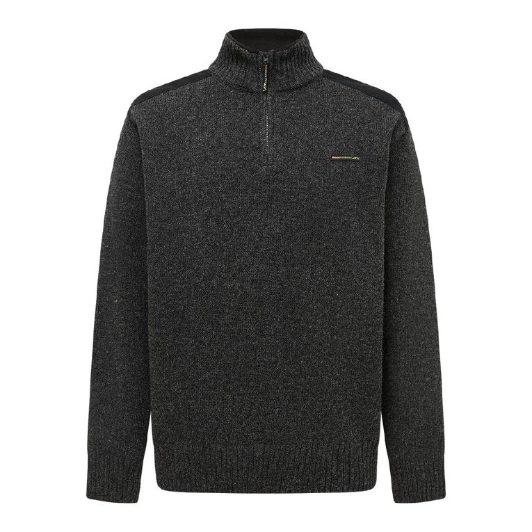 Back Country Adults' Wool Jumper, Grey Dark, hi-res