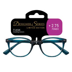 focus reading glasses eden +2.75 green 1 each