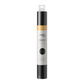 Uniti Craft Matte Removeable Vinyl 30.5Cm X 100Cm Black