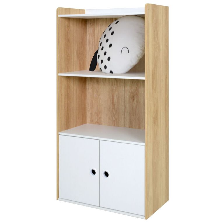 Living & Co Luca Kids Cupboard With Shelves, , hi-res