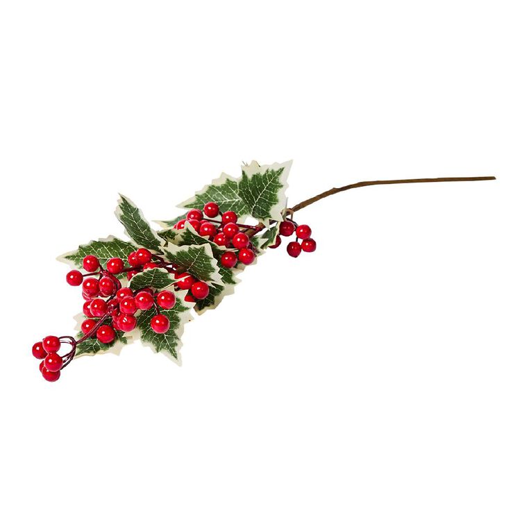 Wonderland Long Berry Pick Christmas Decoration Assorted, , hi-res
