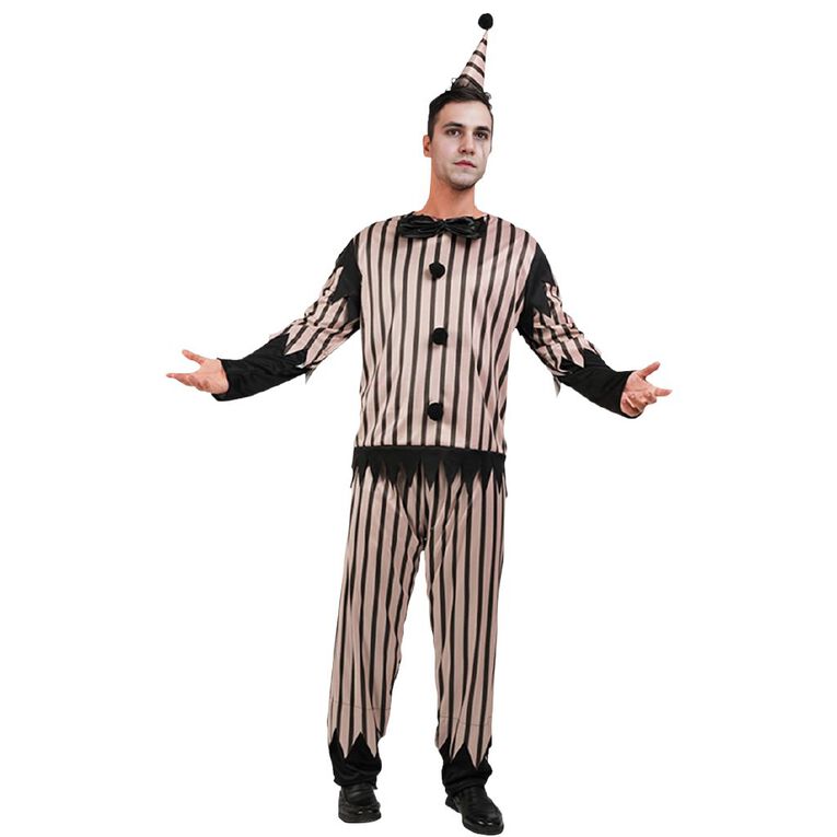 Scarehouse Spooky Clown Costume Mens S-M, , hi-res
