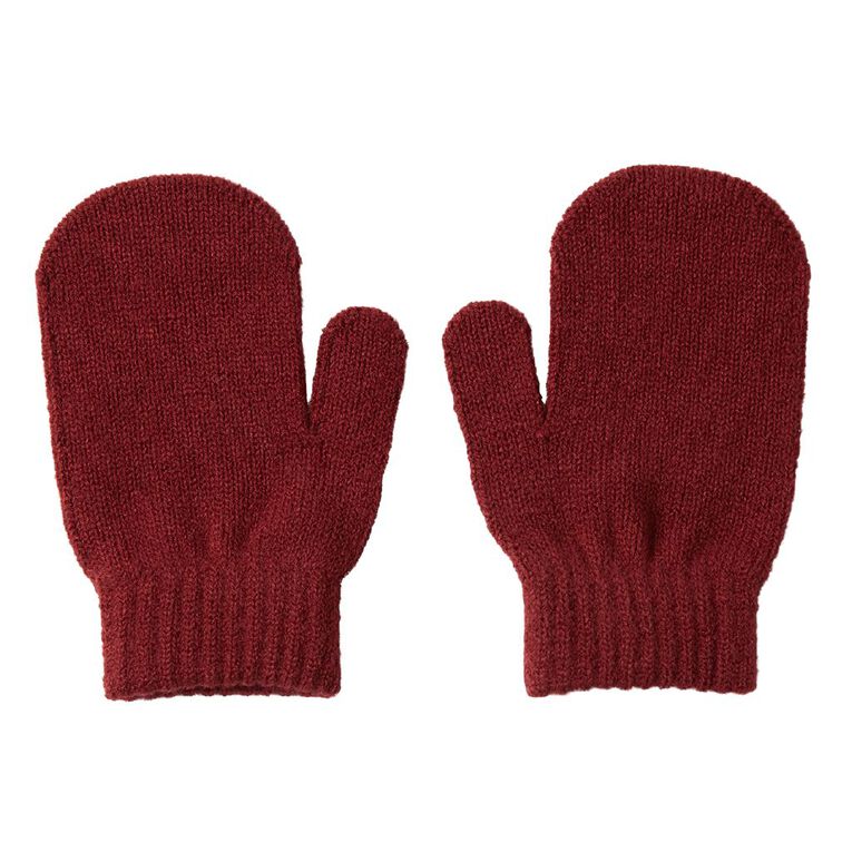 Young Original Kids' Mittens, Red Mid, hi-res