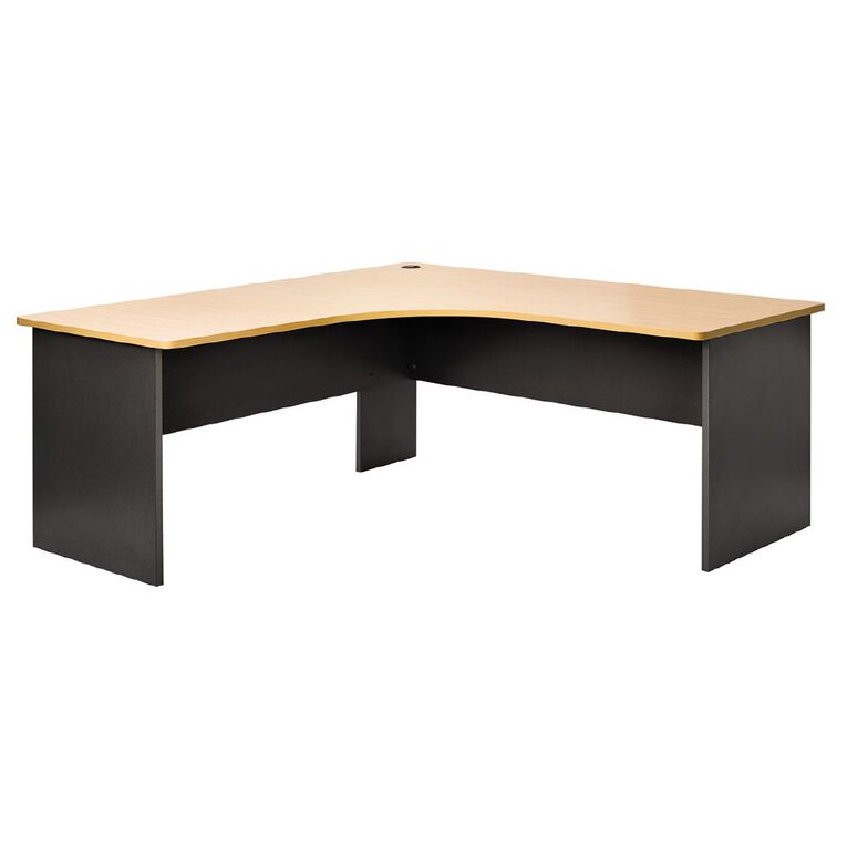 Jasper J Emerge Workstation 1800 x 750 Beech/Ironstone, , hi-res