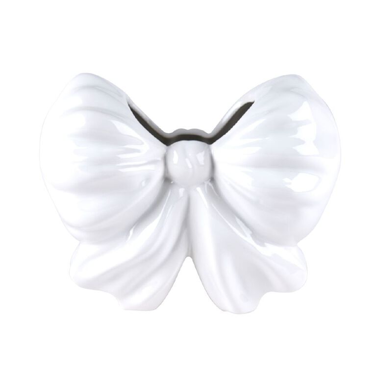 Living & Co Ceramic Bow Vase, , hi-res
